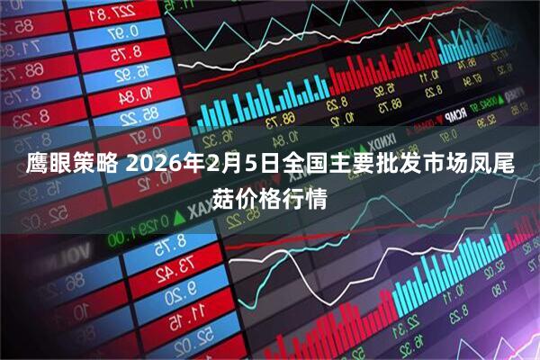 鹰眼策略 2026年2月5日全国主要批发市场凤尾菇价格行情
